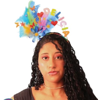 Tiara Q Delícia Aramada Colorida