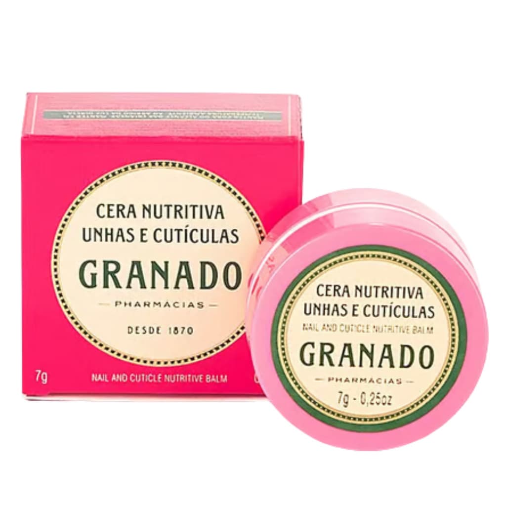 Granado Cera Nutritiva Hidratante Unhas E Cutículas Pink 7g