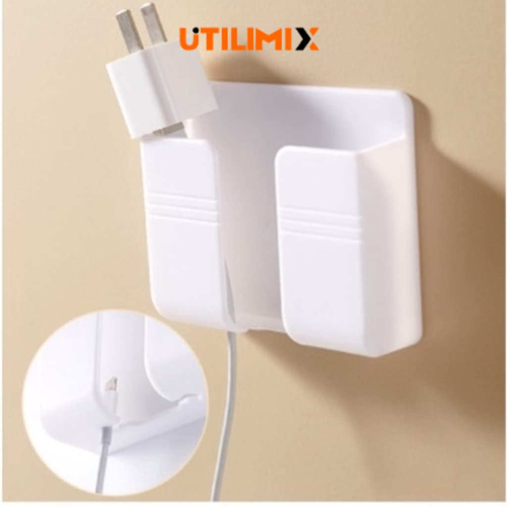 Suporte Multiuso De Parede Para Celular Controle Plástico Para Carregar Celular. OFERTA