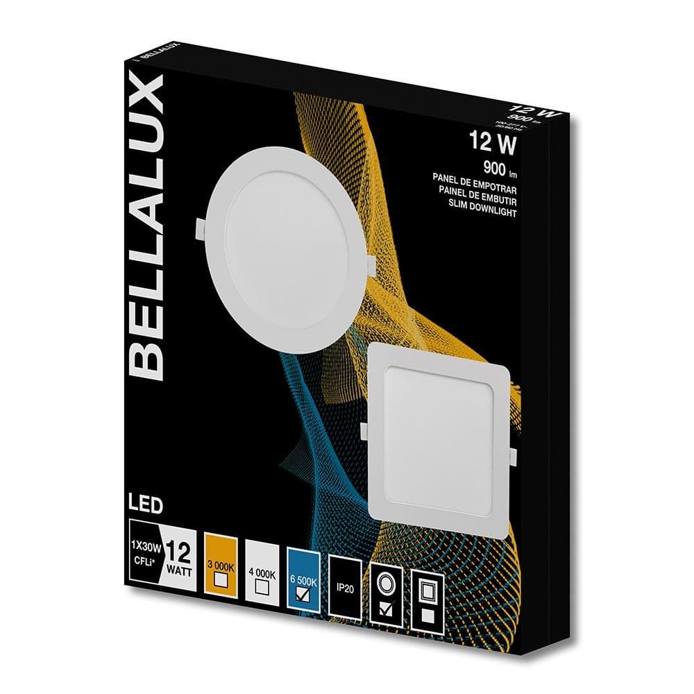 Luminaria Embutir Redonda Led 12w Slim 6500k Bellalux