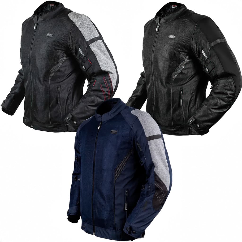 Jaqueta Texx Saga Four Season V2 Moto Motociclista Masculina Cores Impermeável 4 Estações