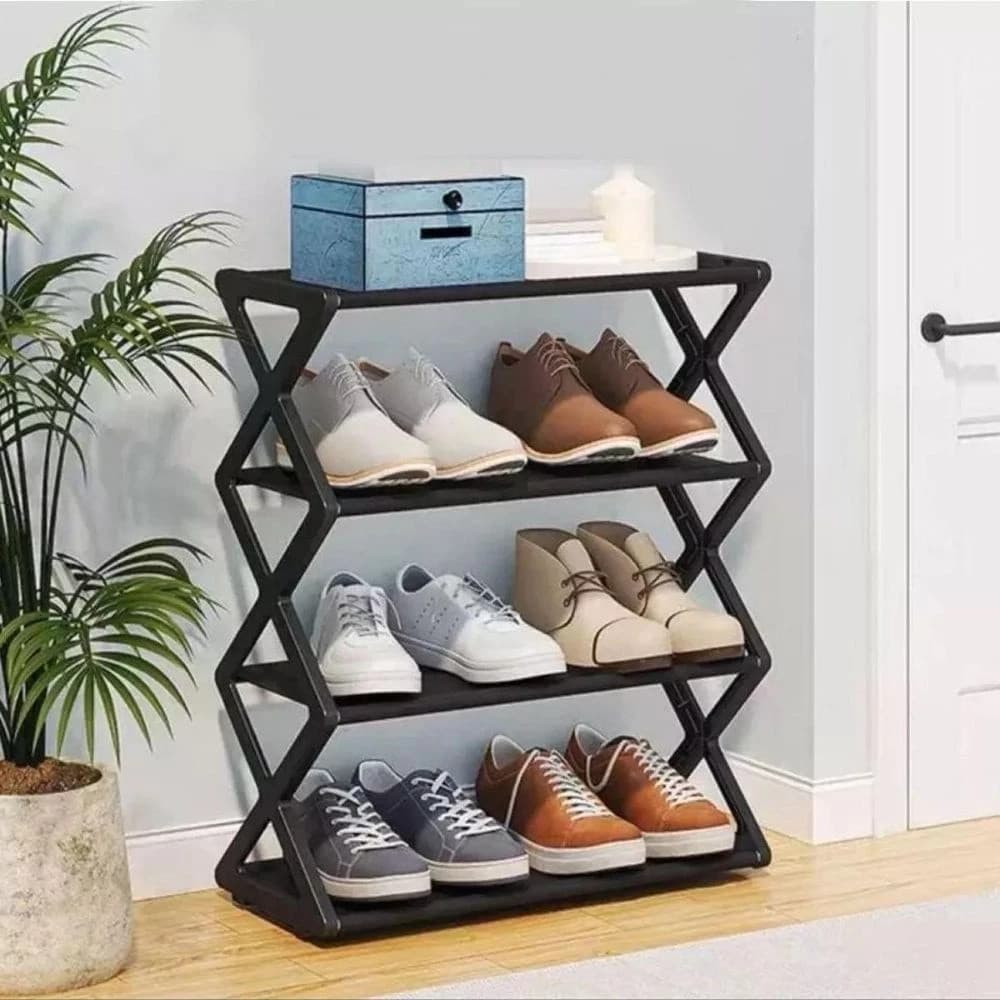 Sapateira Tênis Sandálias Rack Organizadora Caixa Saco Chinelo Prateleira Suporte Tamanco Salto