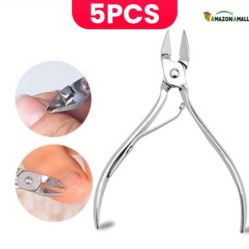 Alicate de Cutícula Profissional 1 a 5 Unidades – Cortador de Cutícula e Pele Morta Inox