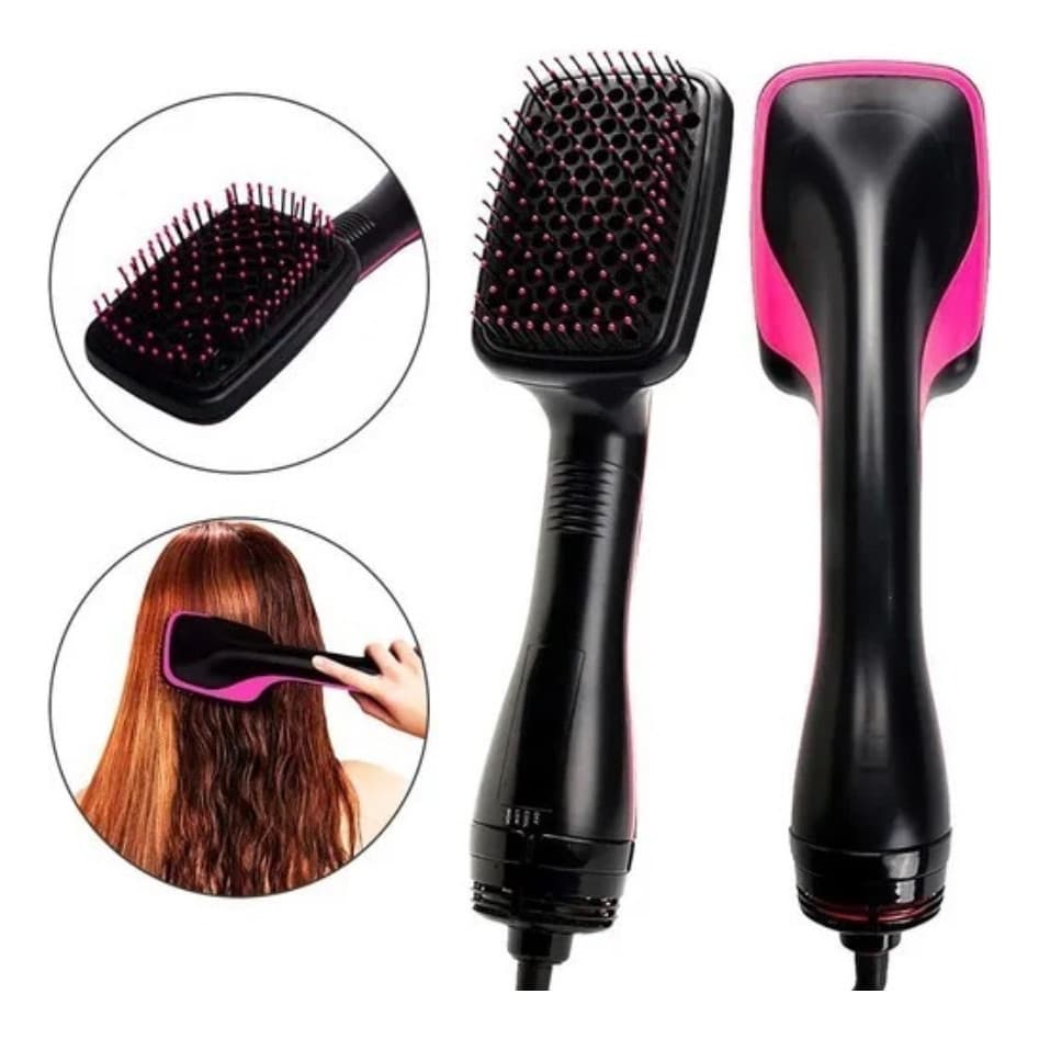 Escova Secadora Seca Alisa E Modela Cabelo 110v Salao Cabelereiro Beleza