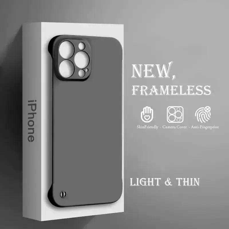 Capa Dura Ultra Fina Mate Sem Moldura Para iPhone 15 14 13 12 Mini 11 Pro Max XR XS SE 2020 2022 7 8 Mais Traseira À Prova De Choque
