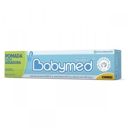 POMADA PARA ASSADURAS BABYMED MENINOS 45G