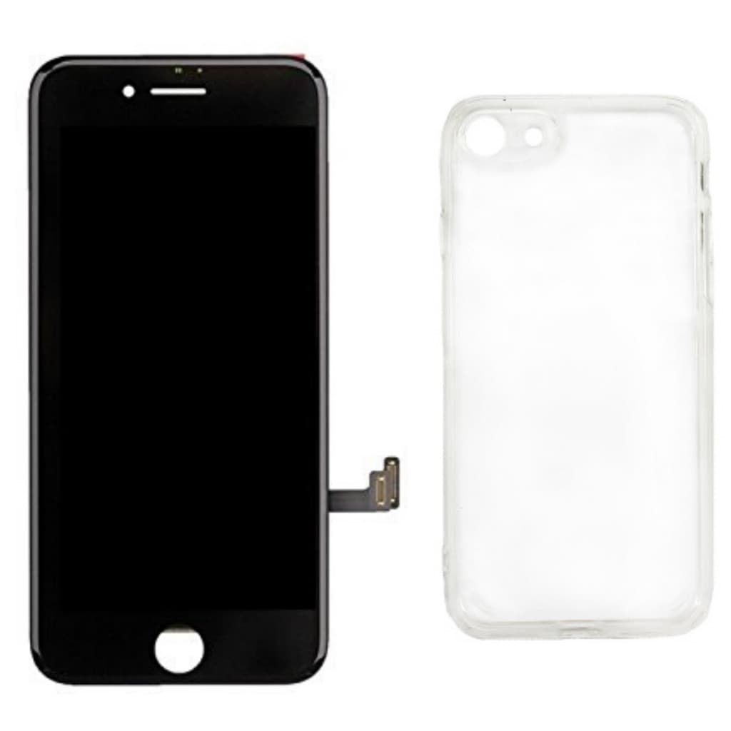 Tela Lcd Touch Para Iphone 8 8g Preto + Capa Acrílica