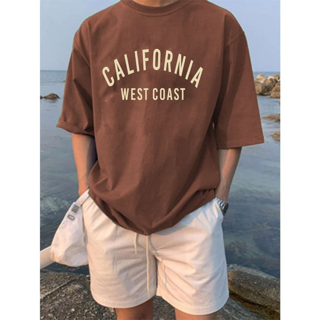 2024 Camiseta masculina Street T-Shirt Loose Top