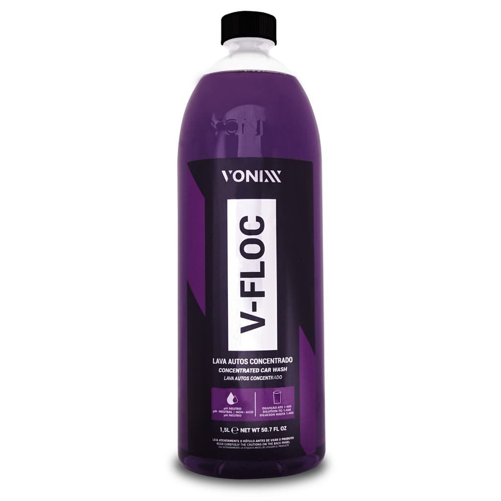 V - Floc 1,5l - Shampoo Automotivo - Vonixx