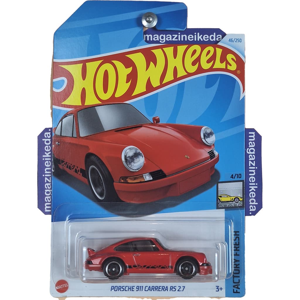 Carro Hot Wheels PORSCHE 911 CARRERA RS 2.7 HTD08 Vermelho FACTORY FRESH