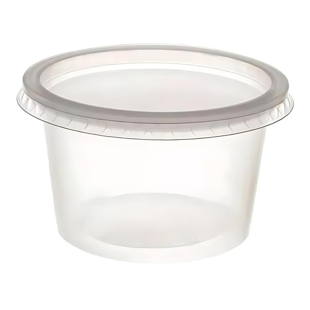 Pote Redondo 350 ml Linha PraLevah! PET - 25 unidades