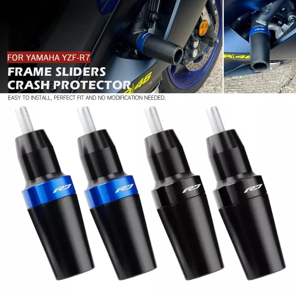 YZF-R7 2021-2025 Quadro Slider Crash Protector Para YAMAHA YZFR7 R7 2024 Acessórios Da Motocicleta Caindo Proteção Bobin