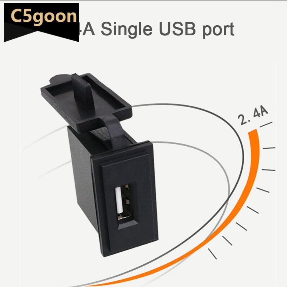 C5GOON USB Carro RV Carregador Tomada Para Motocicleta Auto Caminhão ATV Barco Ônibus Adaptador De Energia À Prova Dwate