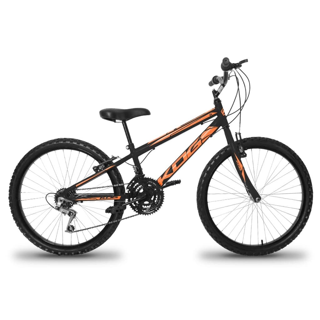 Bicicleta Infantil Aro 24 KOG Masculina 18 Marchas - Bicicleta para Meninos de 8 a 12 Anos