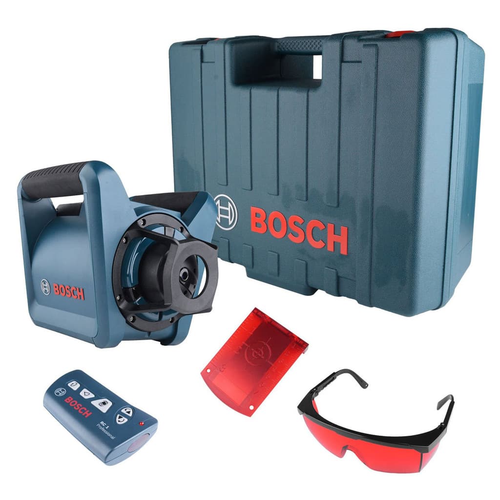 Nível à Laser Rotativo Auto Nivelante 250mts Com Maleta Bosch GRL 250 HV