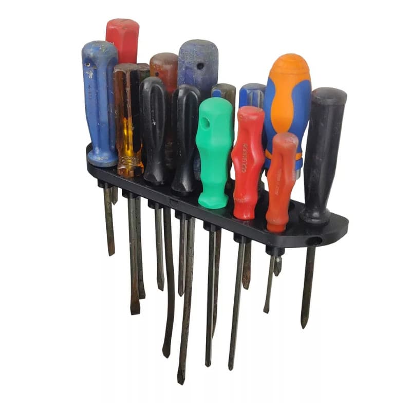 Suporte Ferramentas Parede Chave de Fenda Chave Philips