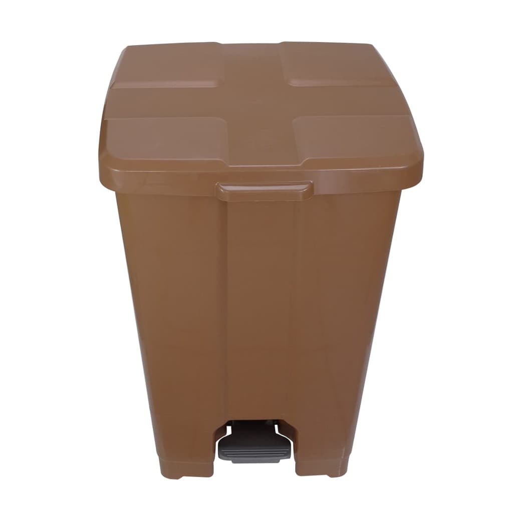 LIXEIRA QUADRADA COM PEDAL DE 30L