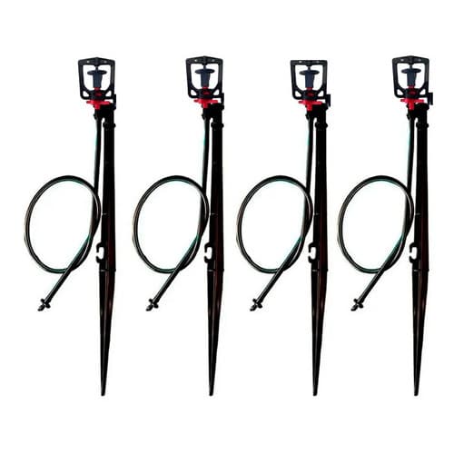MICRO ASPERSOR BAILARINA 98L HASTE 60CM E MICRO TUBO 100 UN