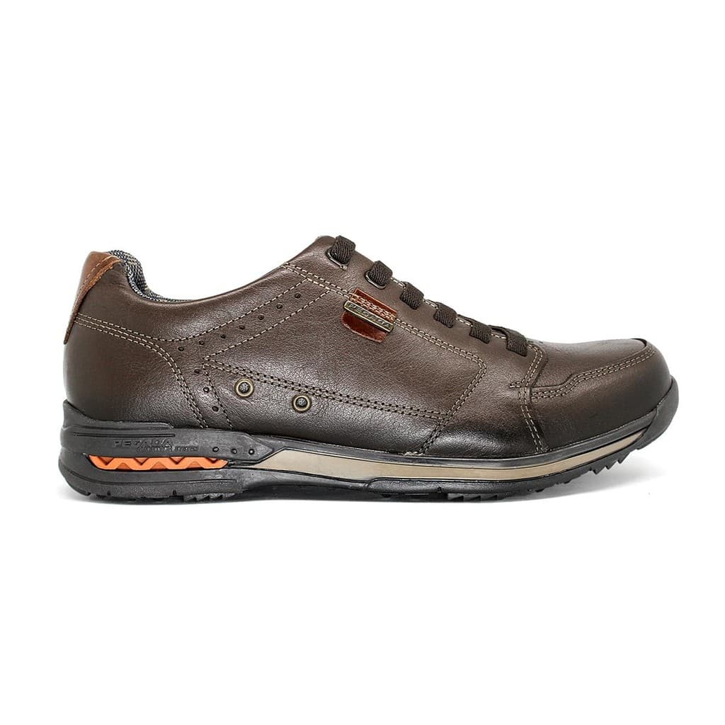 Sapatênis Casual Pegada Masculino Em Couro 114864
