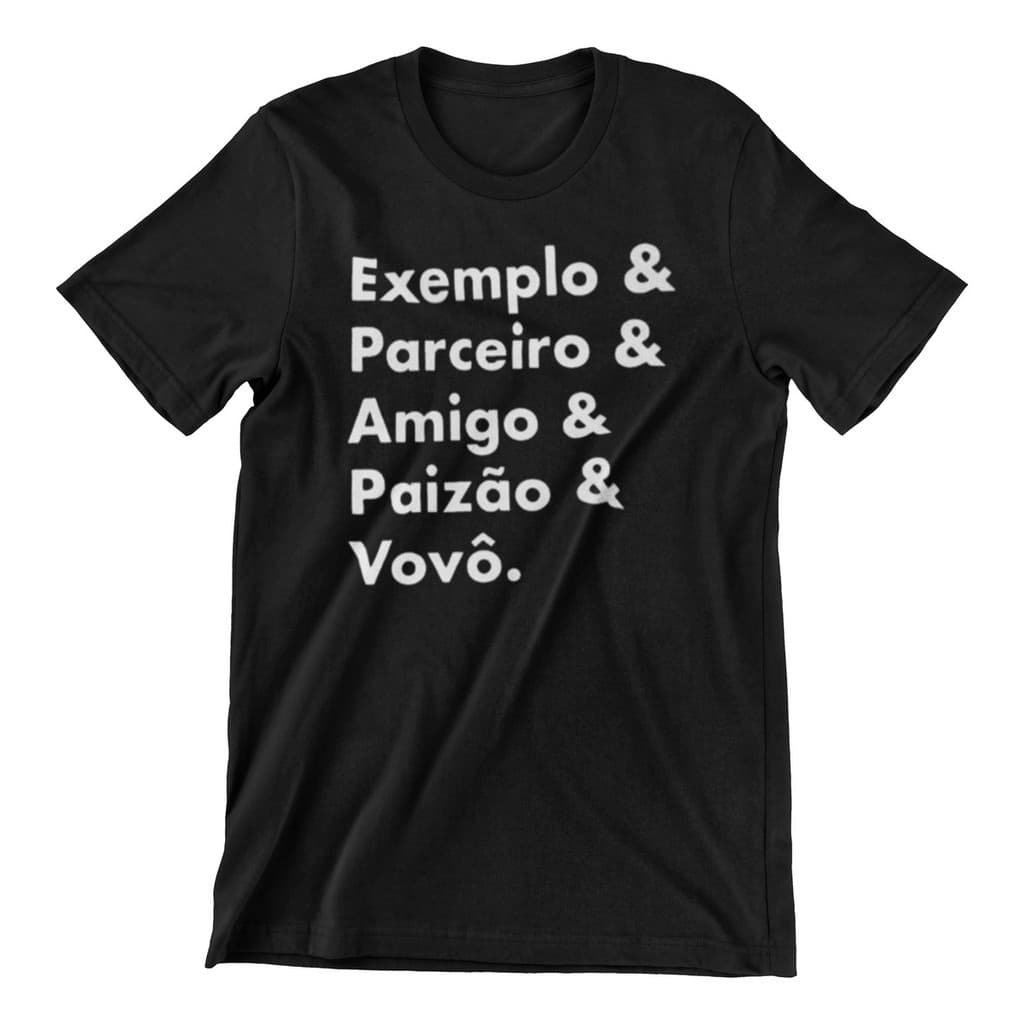 Camiseta camisa blusa  Vovô Paizão Presente Avô Dia Dos Pais