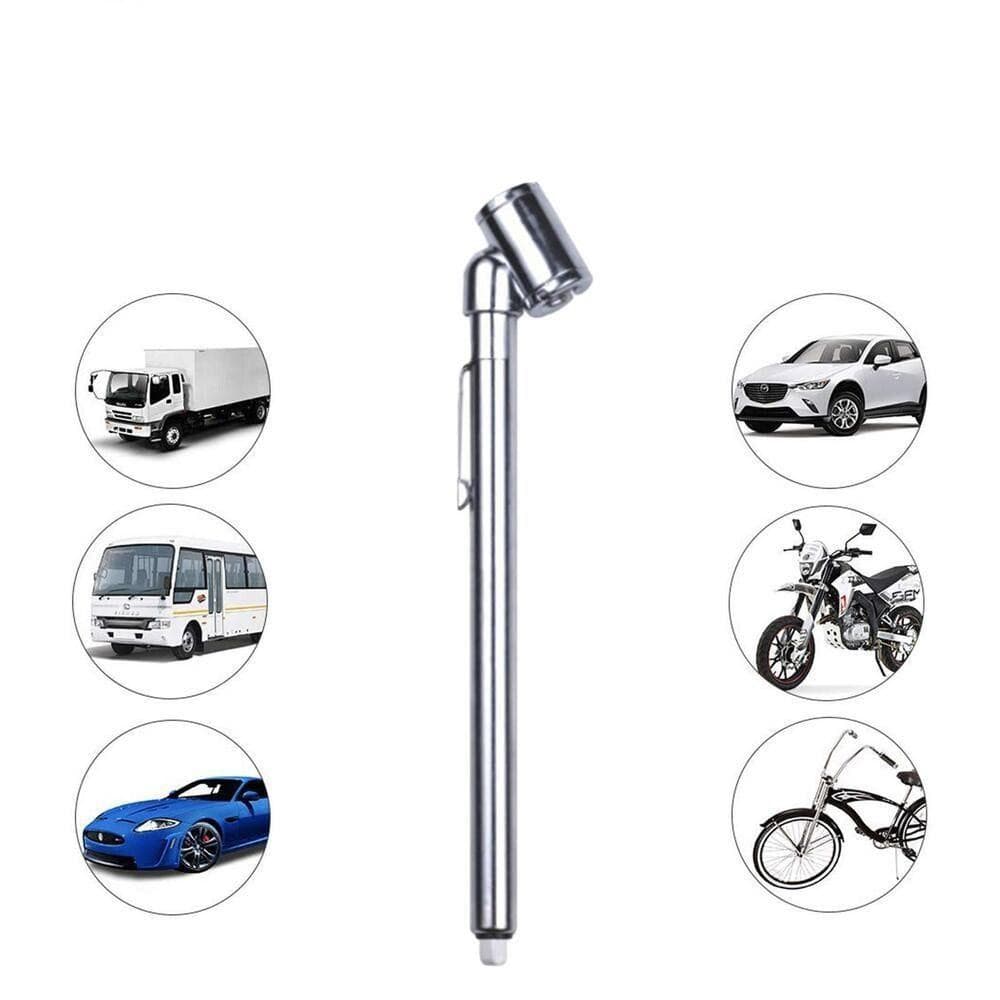 Medidor De Pressão De Pneus 120 PSI Metal Universal Para Barômetro De Veículos Automotores