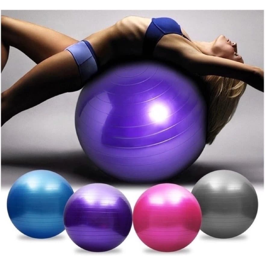 Bola Pilates Yoga Abdominal 25cm/45cm/55cm/65cm Varia tamanho