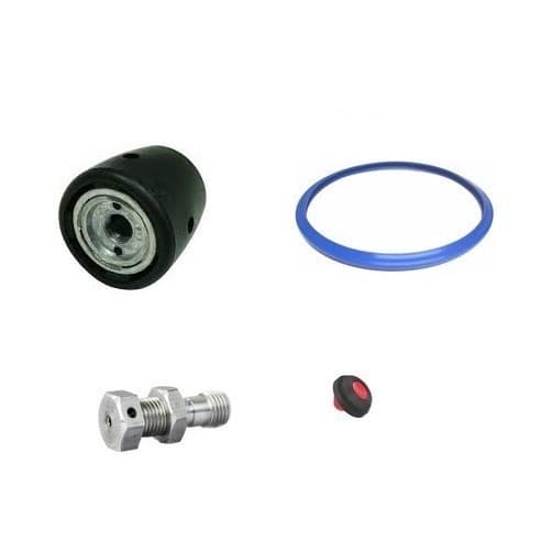Kit 4 pçs Borracha Panela Pressão Vancouver Tramontina 20cm Azul