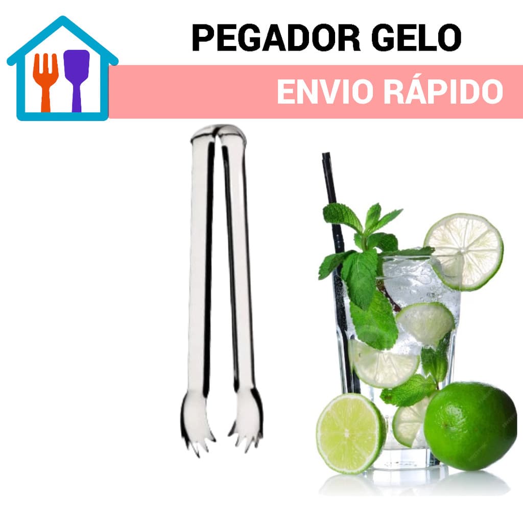 3 Pç Pegadores de Gelo Aço Inox Cozinha Resistente Multiuso Universal Durável