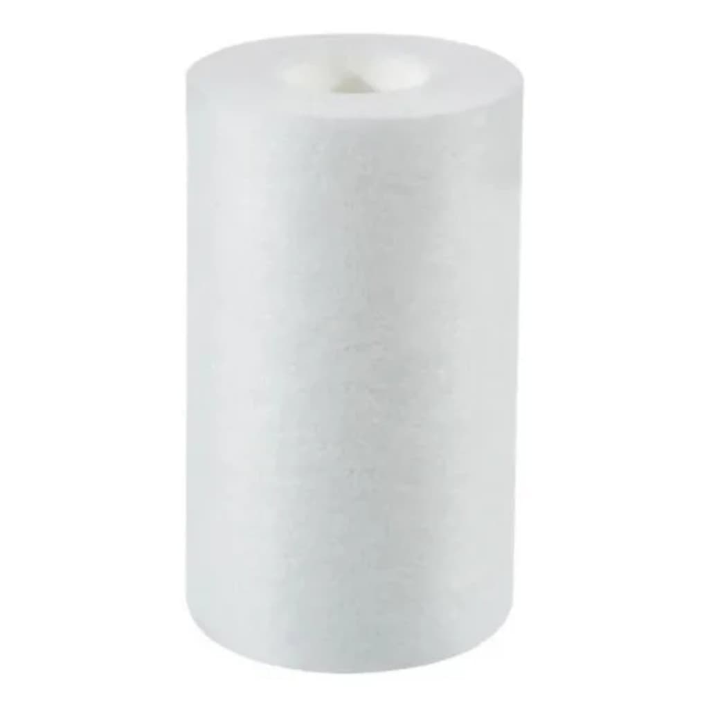 REFIL 1046/25 PLANETA AGUA  POLIPROPILENO MELTBLOWN 5 D Entrada Caixa D Água Cor Branco