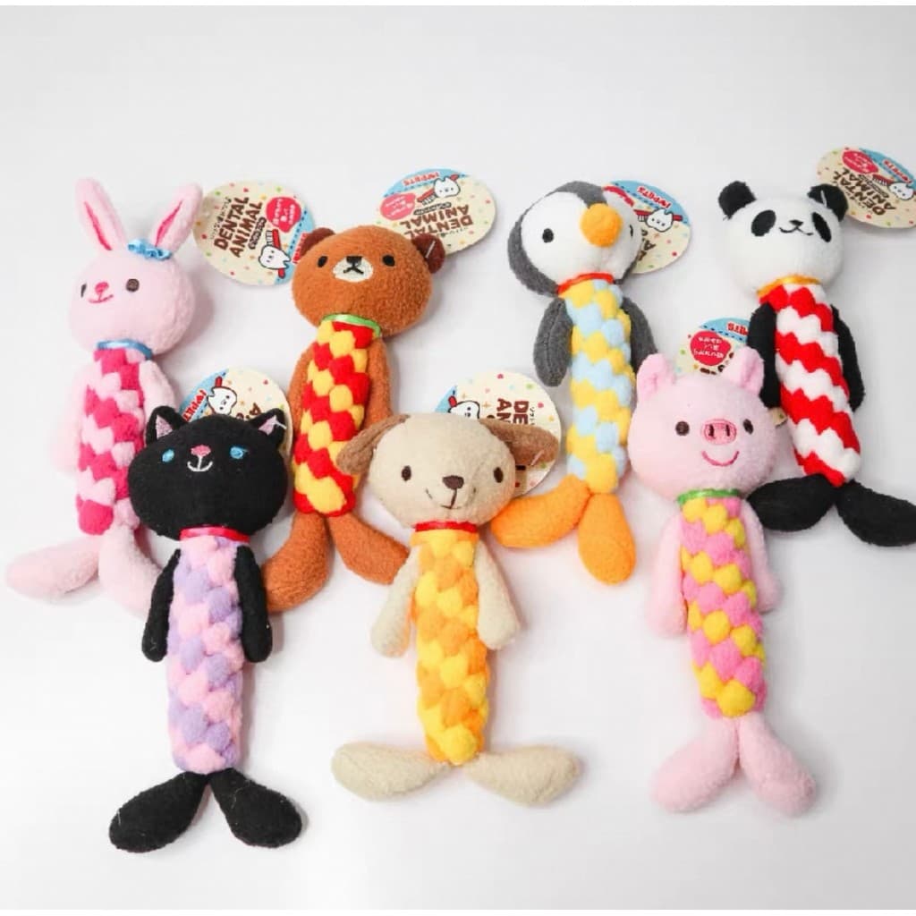 Brinquedo para Cachorro Bichinho de Pelúcia Mordedor brinquedo