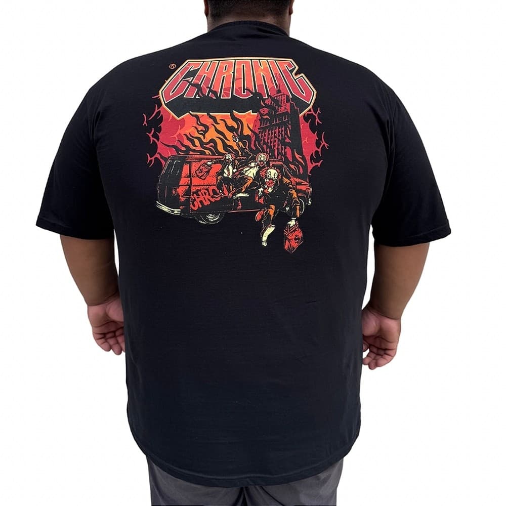 Camiseta Big Chronic 4112 Preto