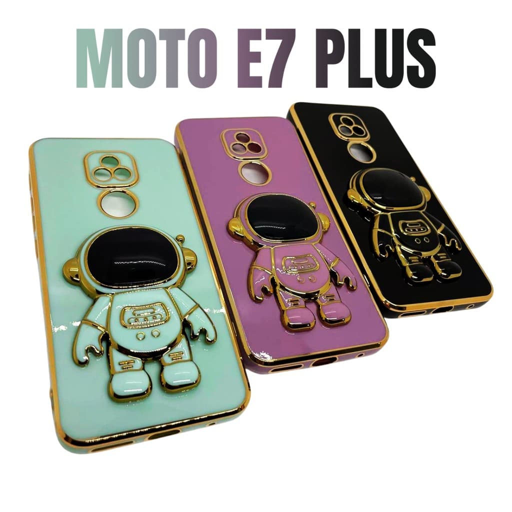 Capa Capinha de celular compatível com Moto E7 Plus Astronauta