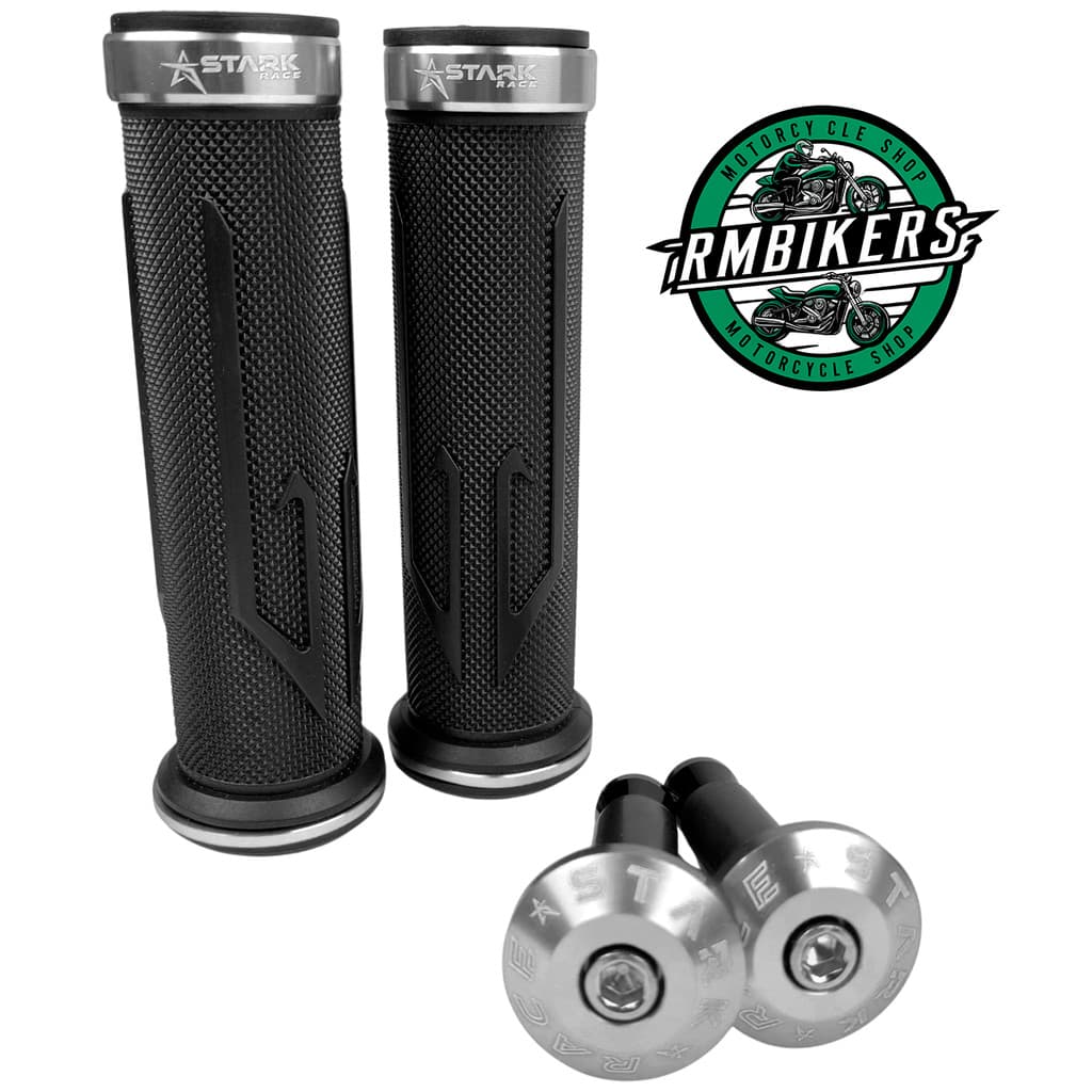 Kit Esportivo Manopla Luva Punho Peso Tampa Moto Motocicleta Stark Race