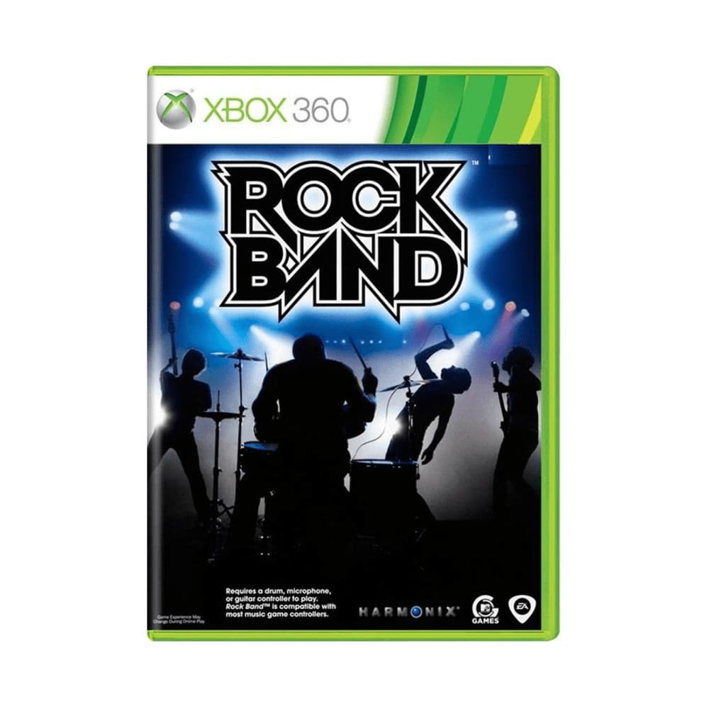 Jogo Rock Band Xbox 360 Mídia Física Original (Seminovo)
