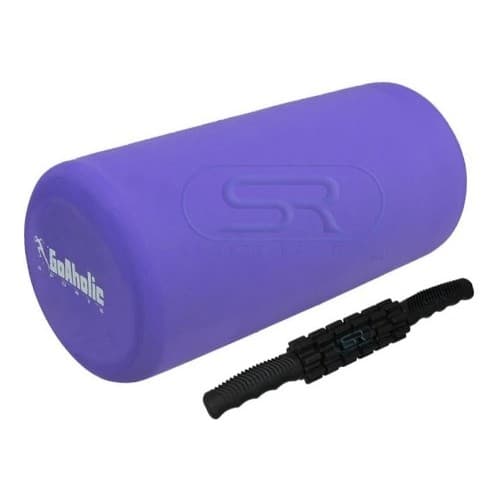 Foam Roller 30cm S. R. + Bastão Liberação Miofascial Rolo