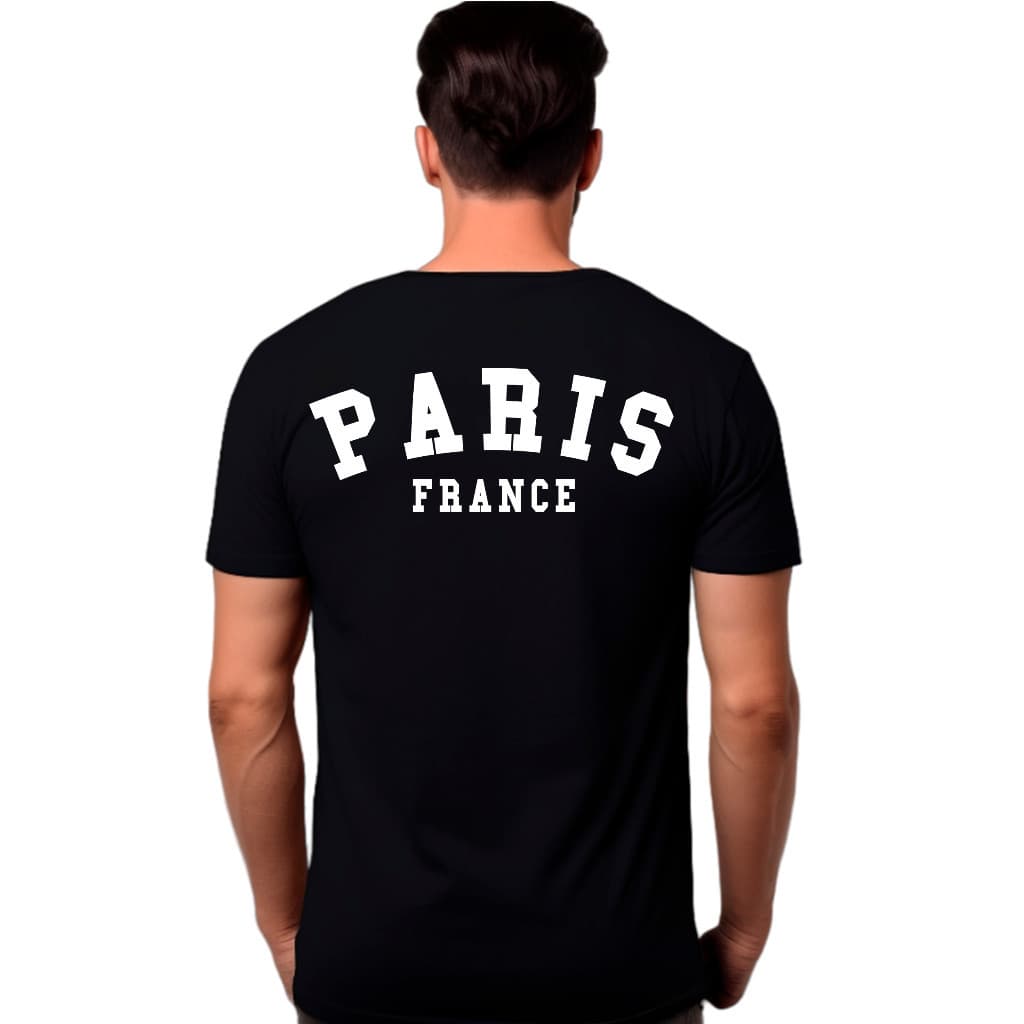 Camiseta T-shirt Camisa France Paris Estilosa Moda