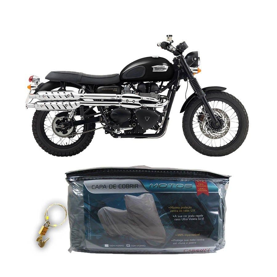 Capa com cadeado para cobrir TRIUMPH SCRAMBLER 900CC G(206)
