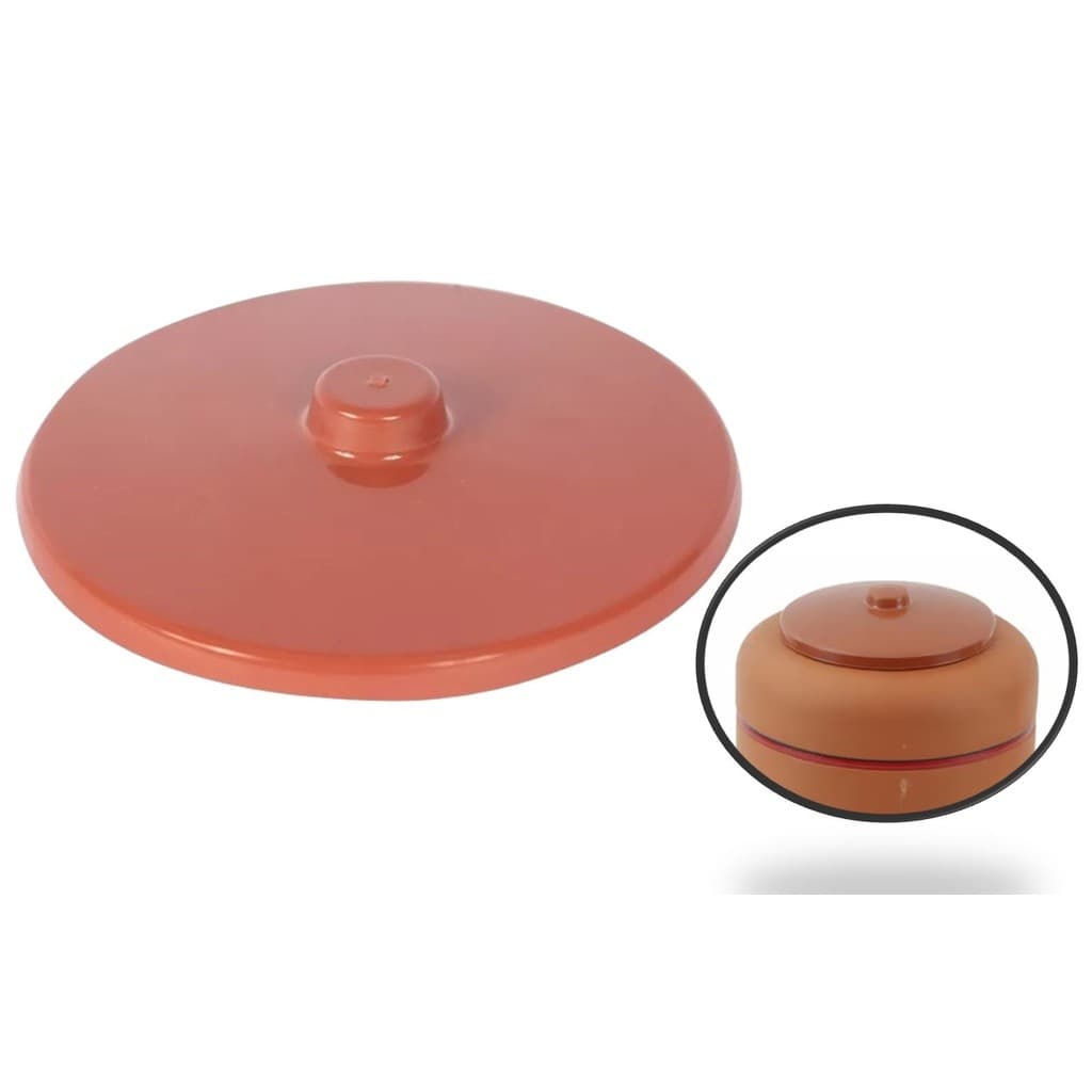 Tampa de Plástico Para Filtro De Barro E Talha Universal Escolha o Tamanho (10,2cm / 12,5cm / 15cm / 17cm)