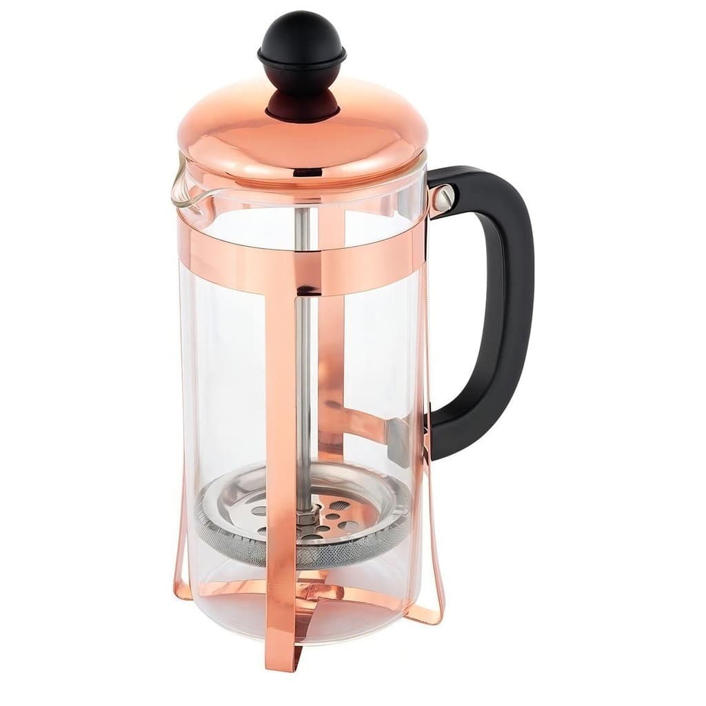 Cafeteira Prensa Francesa Aço Inox 350ml - Cremeira Chá Café