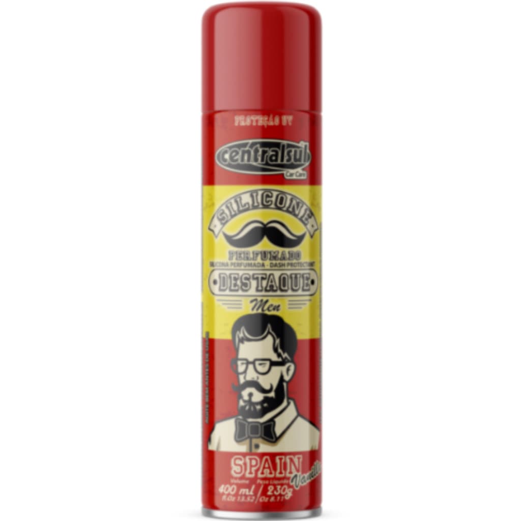 Silicone Aerossol Men Spain Vanilla 400ml