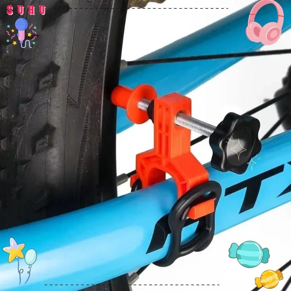 Suporte De Alinhamento De Roda De Bicicleta SUHU , Ferramenta De Ajuste De Jantes Leves De Borracha ABS , Preto Azul Lar