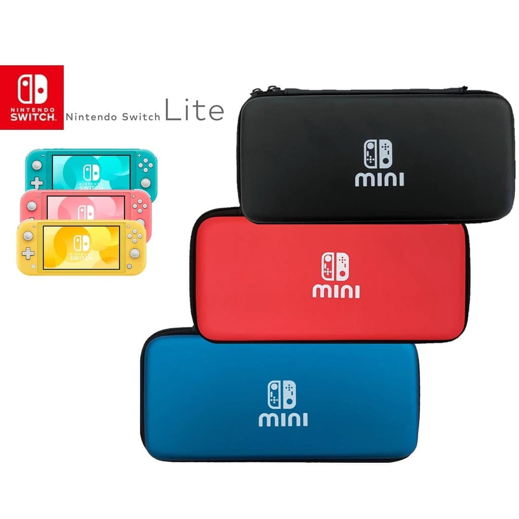 Case Bolsa Estojo Para Nintendo Switch Lite Portátil Porta Jogos Compartimentos