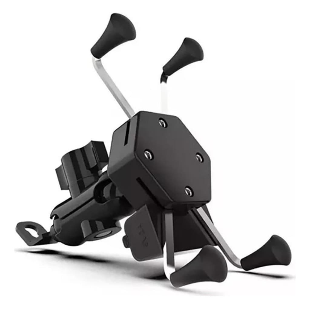 SUPORTE DE TELEFONE MUILTIFUNCIONAL P MOTO EM FORMA DE X