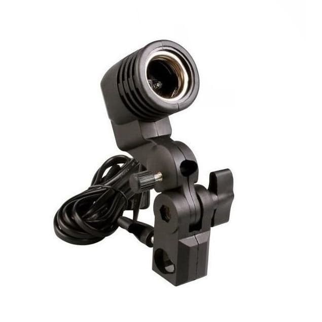 Suporte Para Luz Continua Com Soquete Para Lâmpada E27
