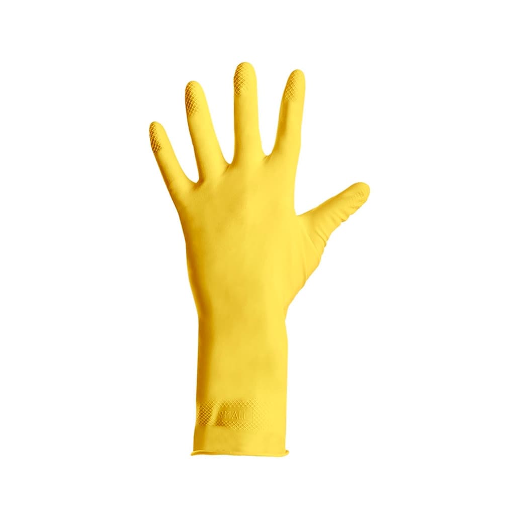 Kit 6 Prs Luva Latex Danny Confort Amarela Da-299 Ca 15532