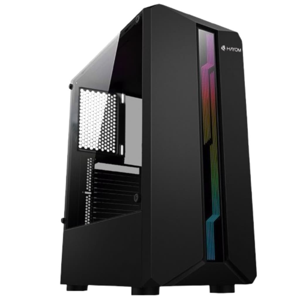 Gabinete Gamer GB1724 com LED RGB – Hayom