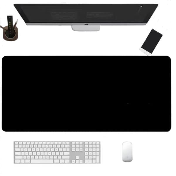 Desk Pad 50x30 Mesa Computador Notebook Couro prt