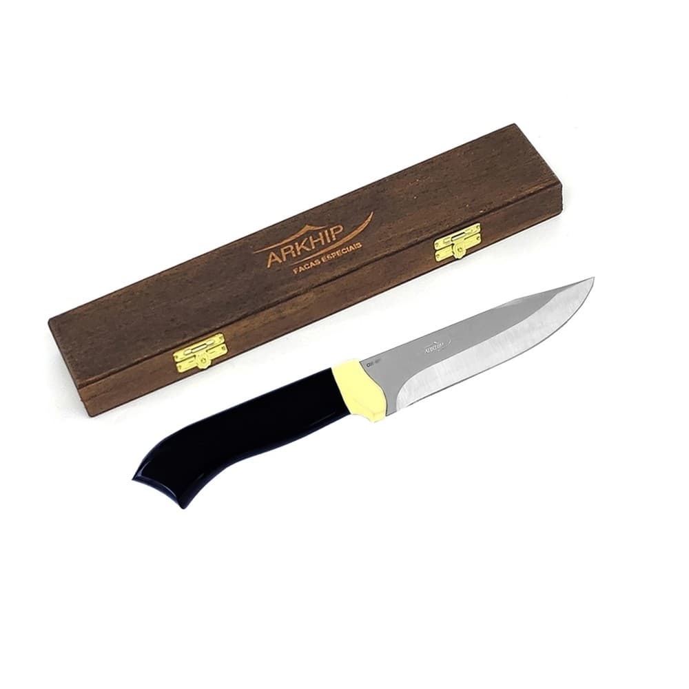 Faca Cozinha e Mesa Arkhip Churrita 5'' Cabo Acrílico Caixa