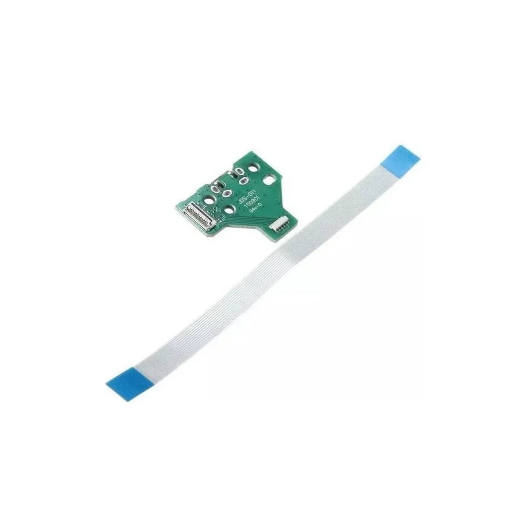 Placa Usb Jds/Jdm 011 com Flat/Flex 12 Vias para Carregamento Compatível com o Controle de PlayStation 4 PS4