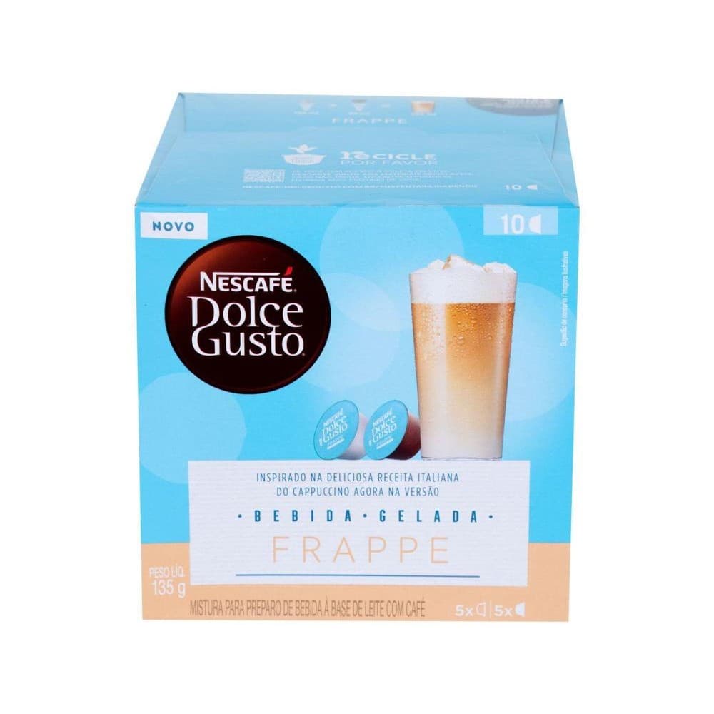 Cápsula de Café Dolce Gusto Lungo Frappe 10 Cápsulas - Nescafé Dolce Gusto